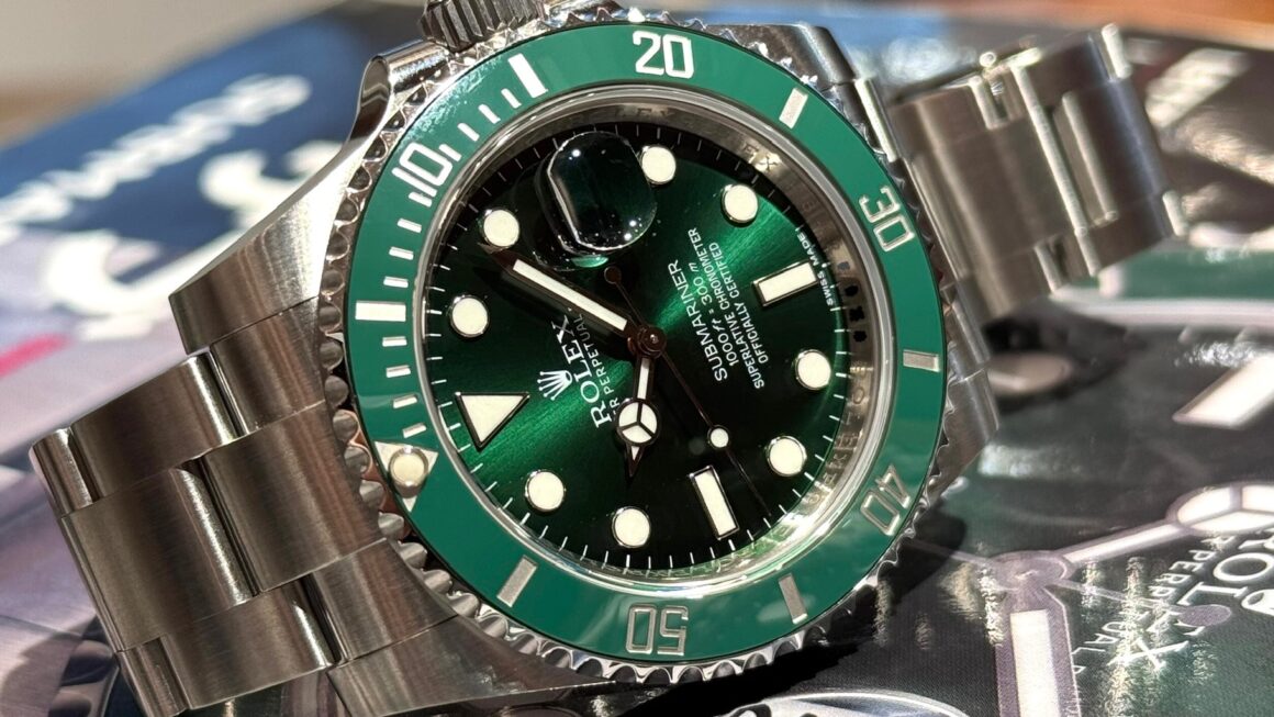 人気の根強いグリーンダイヤル　Ref.116610LV