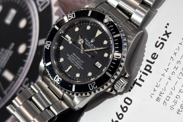 トリプル・シックス フチあり　Ref.16660