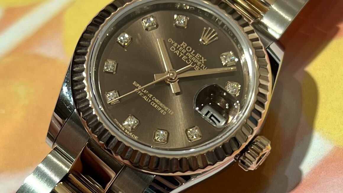 チョコレートの可愛らしいダイヤル　Ref.279171G