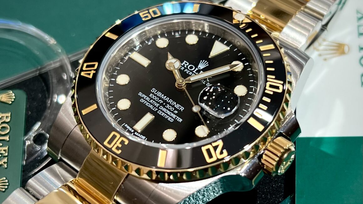 高級感溢れる黒サブコンビ　Ref.116613LN