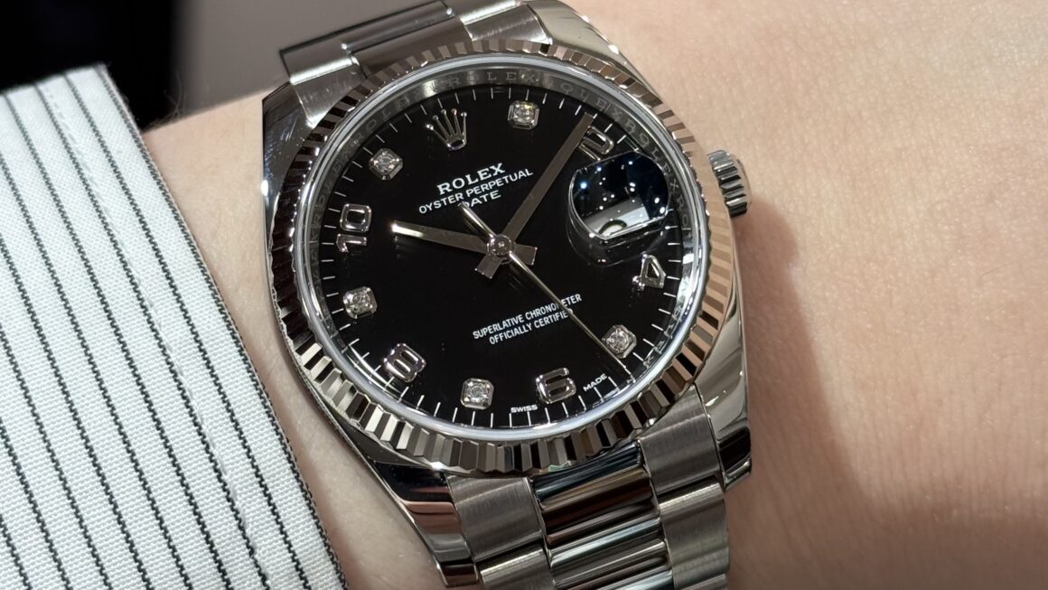 初めて見ました　by入社1年半スタッフ　Ref.115234G