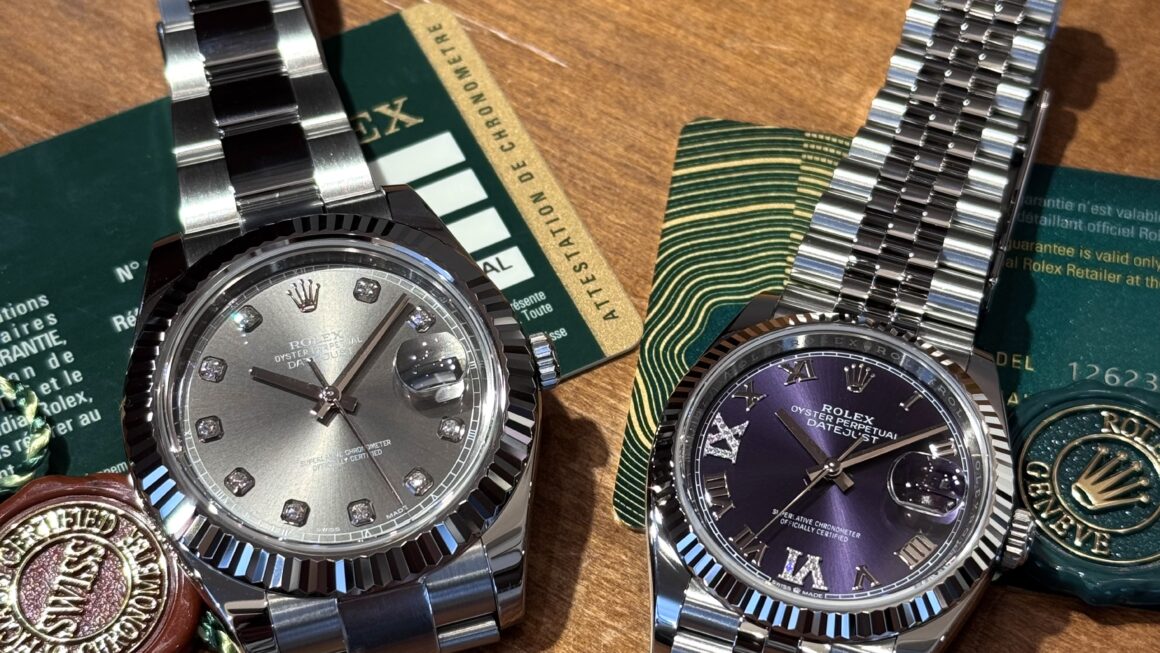 Ref.116334Gのグレーダイヤルや高年式の中古商品が入荷！