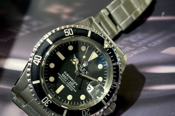 ベゼルの一部が退色しております。　Ref.1680