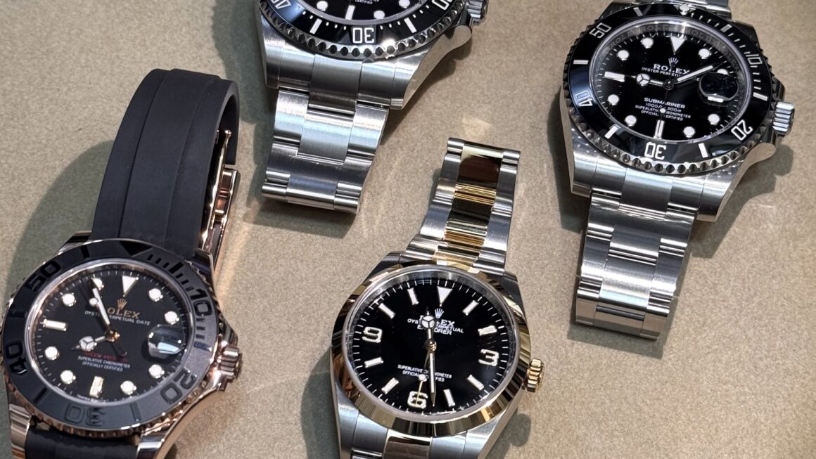 珍しいノークラウンシードや金無垢ヨットマスターが緊急入荷！