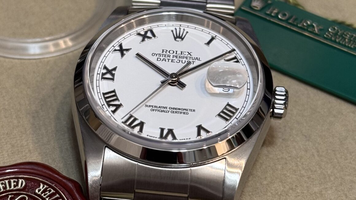 100万円を切るお買い得なホワイトローマ　Ref.16200