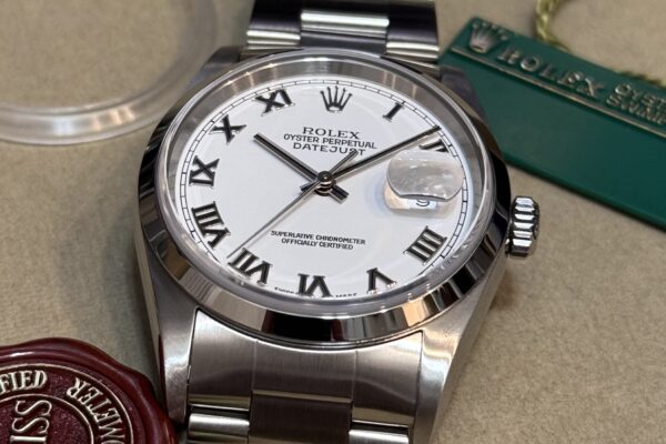 100万円を切るお買い得なホワイトローマ　Ref.16200