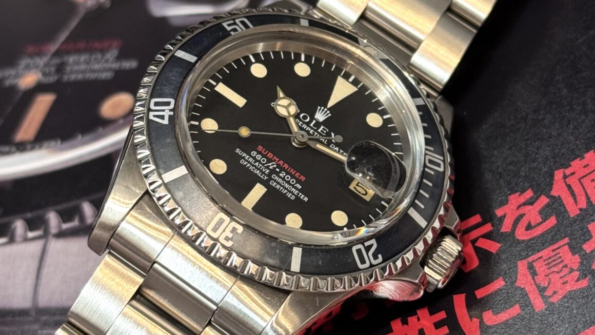 味わい深い退色ベゼル！赤サブ後期型　Ref.1680