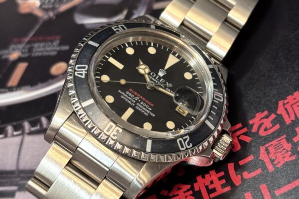 味わい深い退色ベゼル！赤サブ後期型　Ref.1680