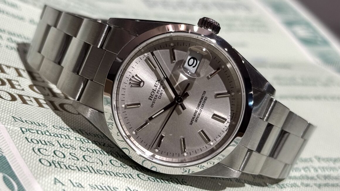 シンプルで主張の少ないオイスターパーペチュアル　Ref.15200