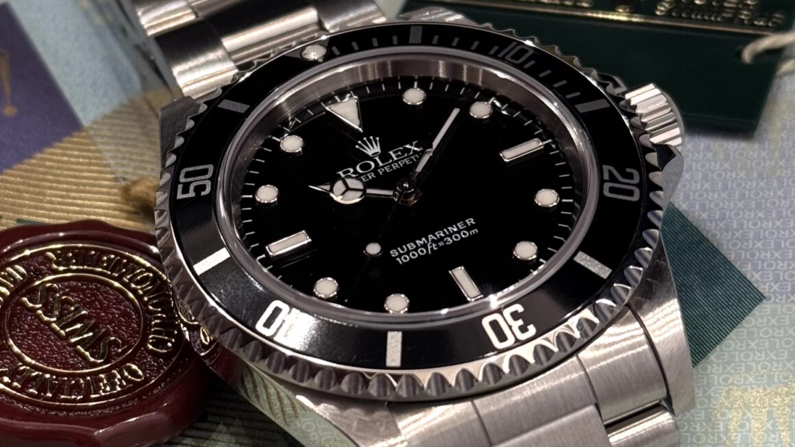 ロレックスが初めての方にも人気なノンデイト！　Ref.14060