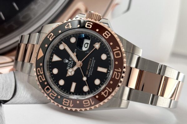 茶黒ベゼルとエバーローズの親和性抜群! Ref.126711CHNR