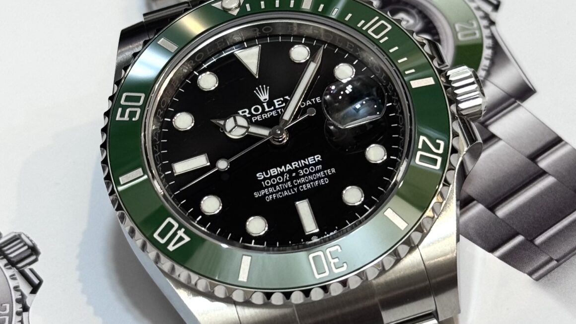 黒もいいけど緑ももおすすめ！　Ref.126610LV
