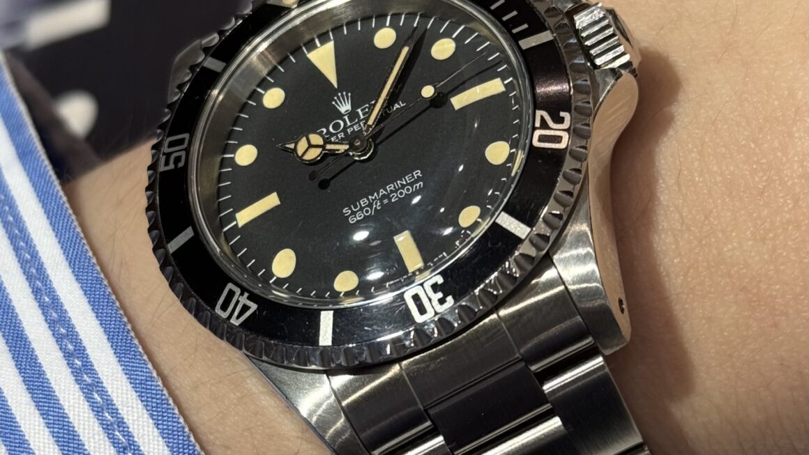 保証書と共に時を刻む、1982年製 Ref.5513　