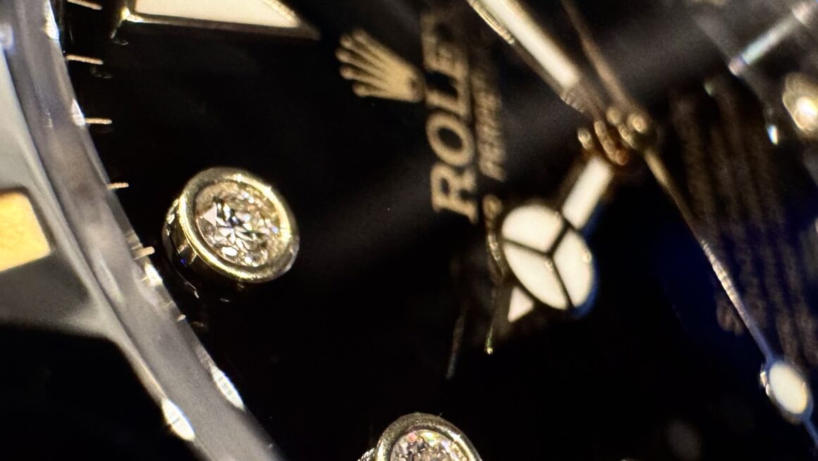 珍しいダイヤ付サブマリーナー　Ref.116613GLN