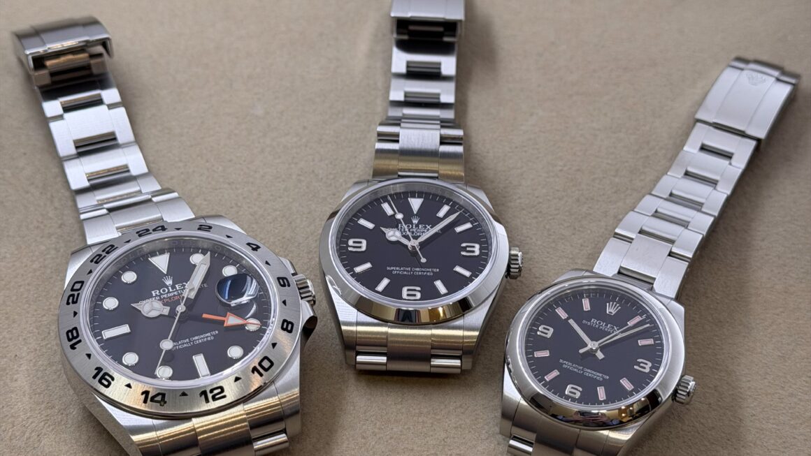 親子みたいな3つの時計