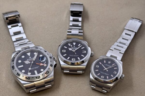 親子みたいな3つの時計