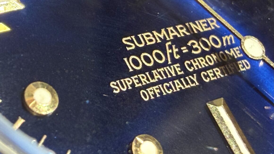 金無垢のフジツボダイヤル！　Ref.16808