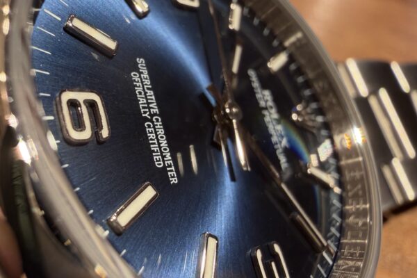 今では珍しいオイスターパーペチュアルの369ダイヤル　Ref.116000