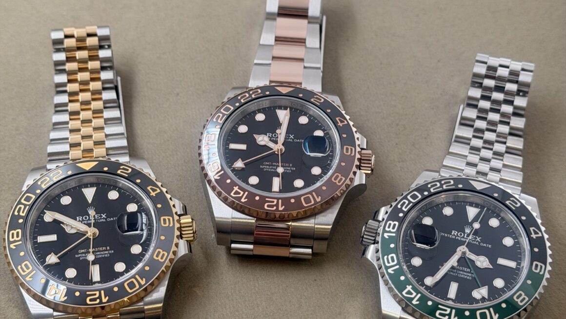 ３種のGMT　Ref.126713GRNR,Ref.126711CHNR,Ref.126720VTNR