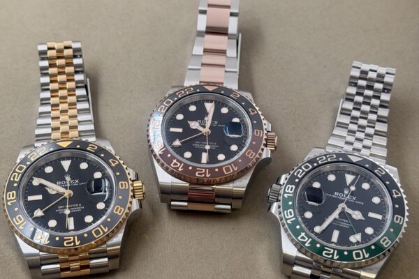 ３種のGMT　Ref.126713GRNR,Ref.126711CHNR,Ref.126720VTNR