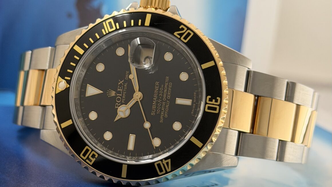 気品のある黒×金　Ref.16613