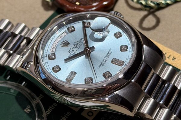 アイスブルーといえばプラチナ　Ref.118206A