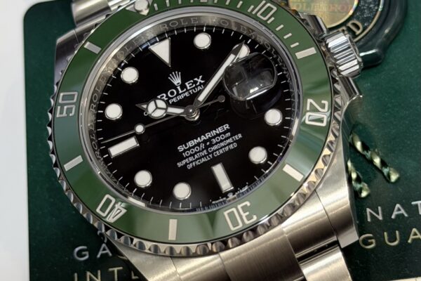 思ったよりも腕になじむグリーンベゼル　Ref.126610LV