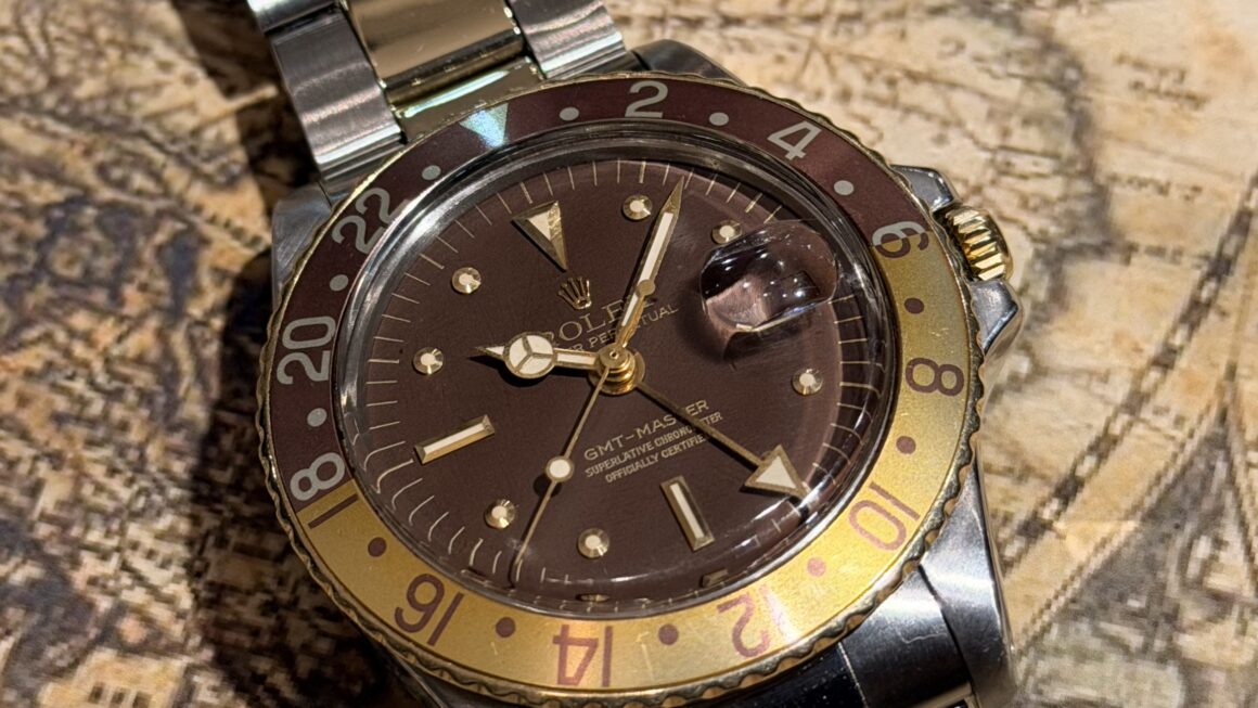 味わい深いフジツボダイヤル　Ref.1675/3