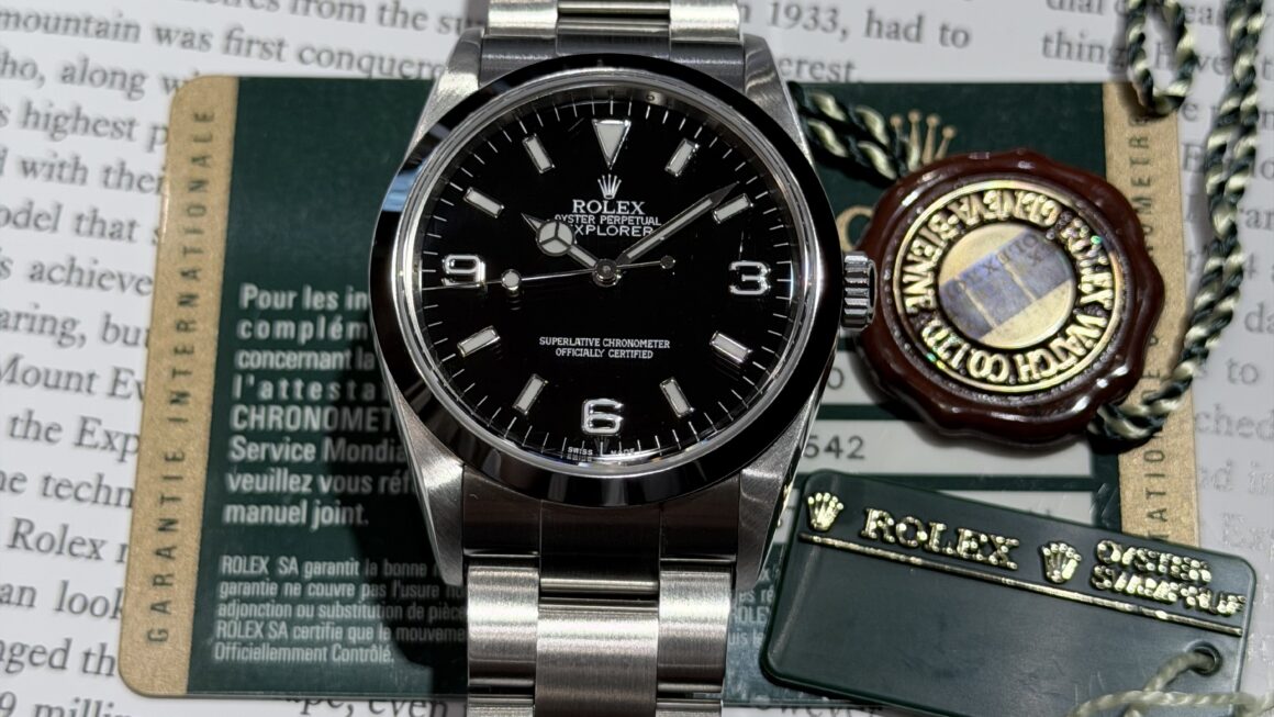 ほとんど形の変わらない王道モデル　 Ref.114270