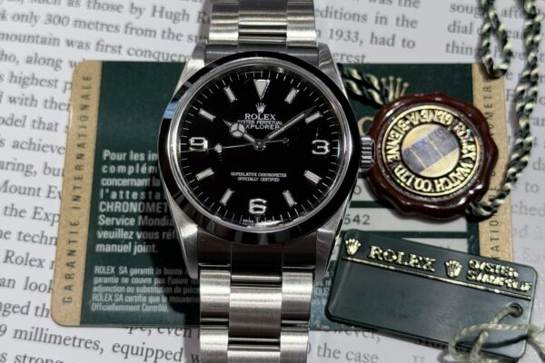 ほとんど形の変わらない王道モデル　 Ref.114270