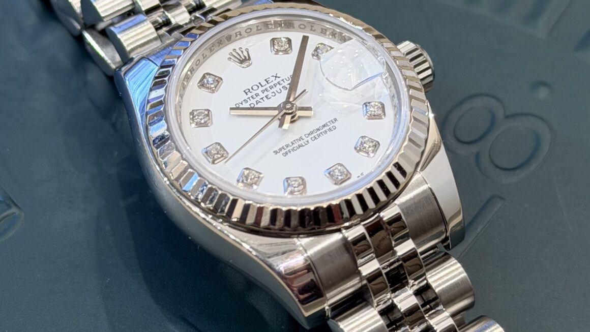 今見ると新鮮に感じるホワイトダイヤル×ダイヤ　Ref.179174G