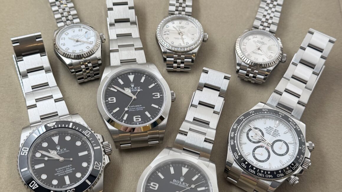 デイトナやデイトジャストなどの中古商品が入荷！！