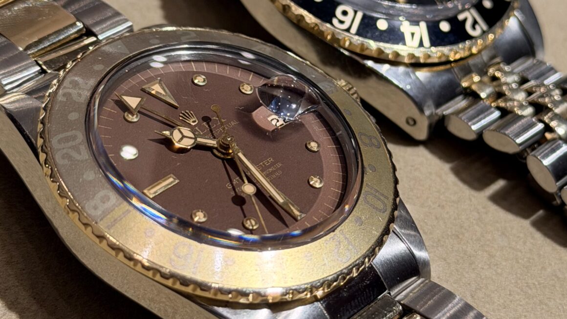 2種類のGMTマスター　Ref.1675/3