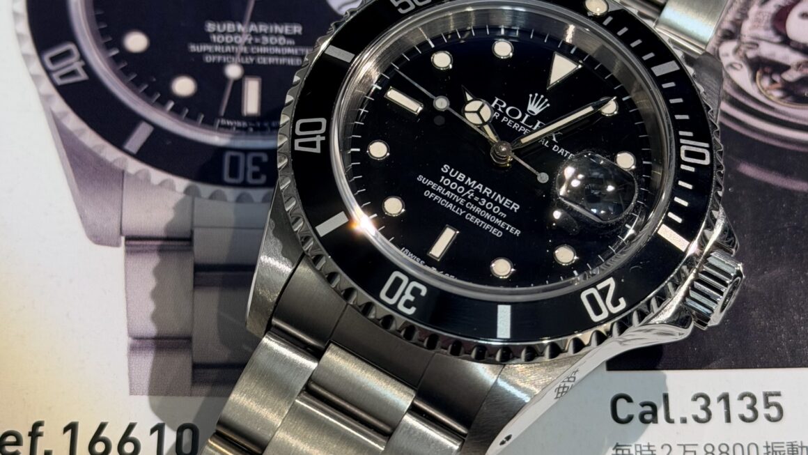 生産期間約20年のロングセラーモデル　Ref.16610