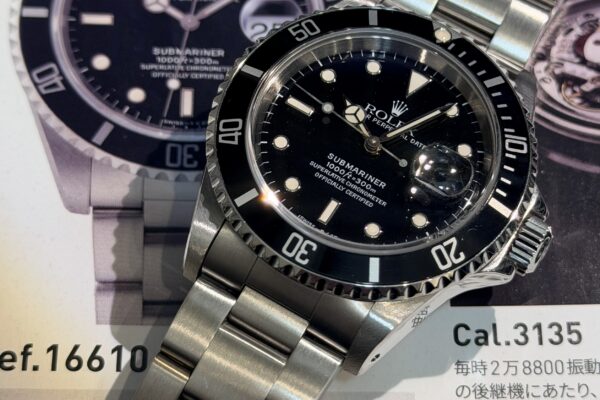 生産期間約20年のロングセラーモデル　Ref.16610